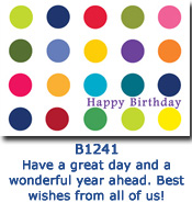 Lots of Spots Birthday Card